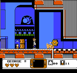Jetsons, The - Cogswell's Caper! (USA) In game screenshot